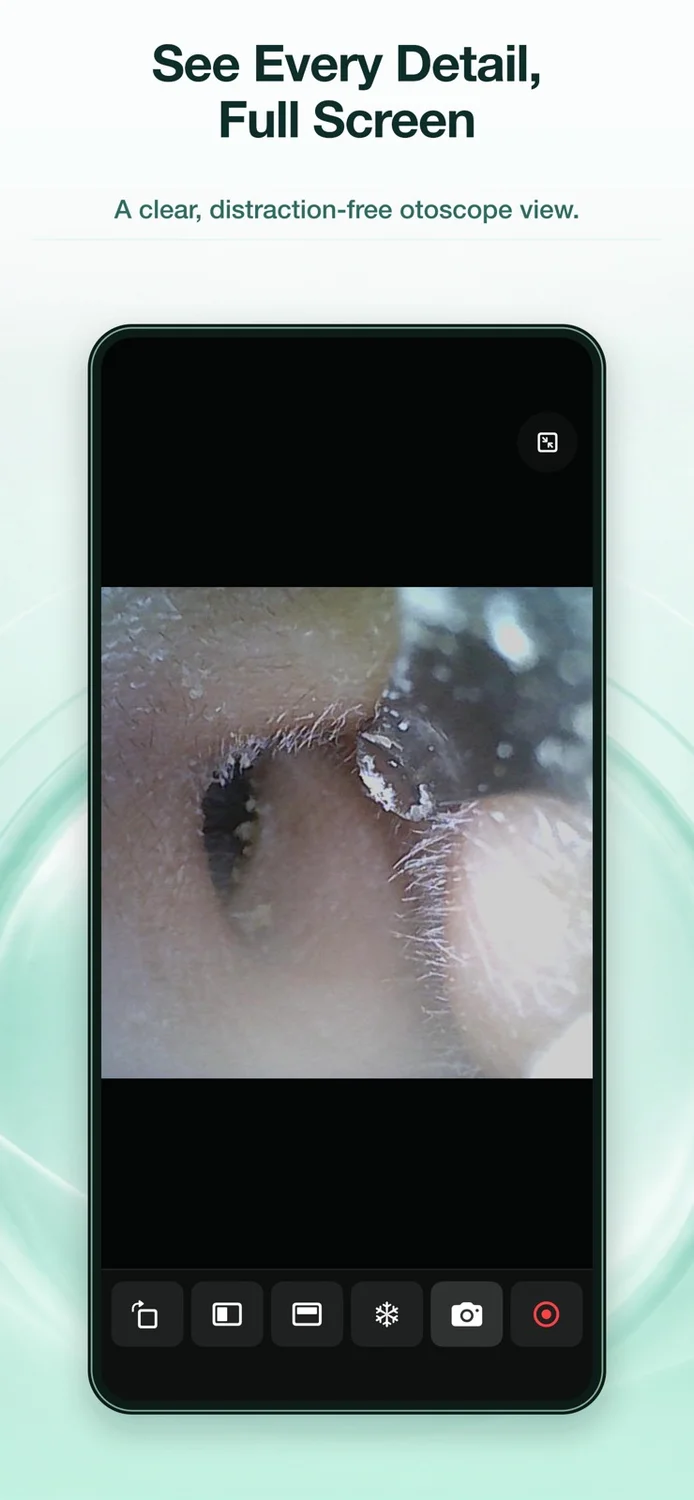 Otoscope Pro for Suear app screenshot 1