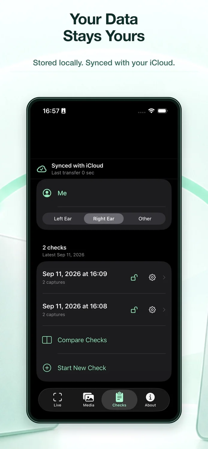 Otoscope Pro for Suear app screenshot 4
