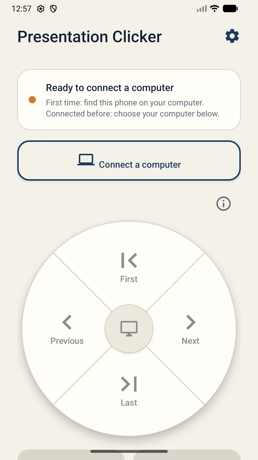 Presentation Clicker PPT Slide app screenshot 2