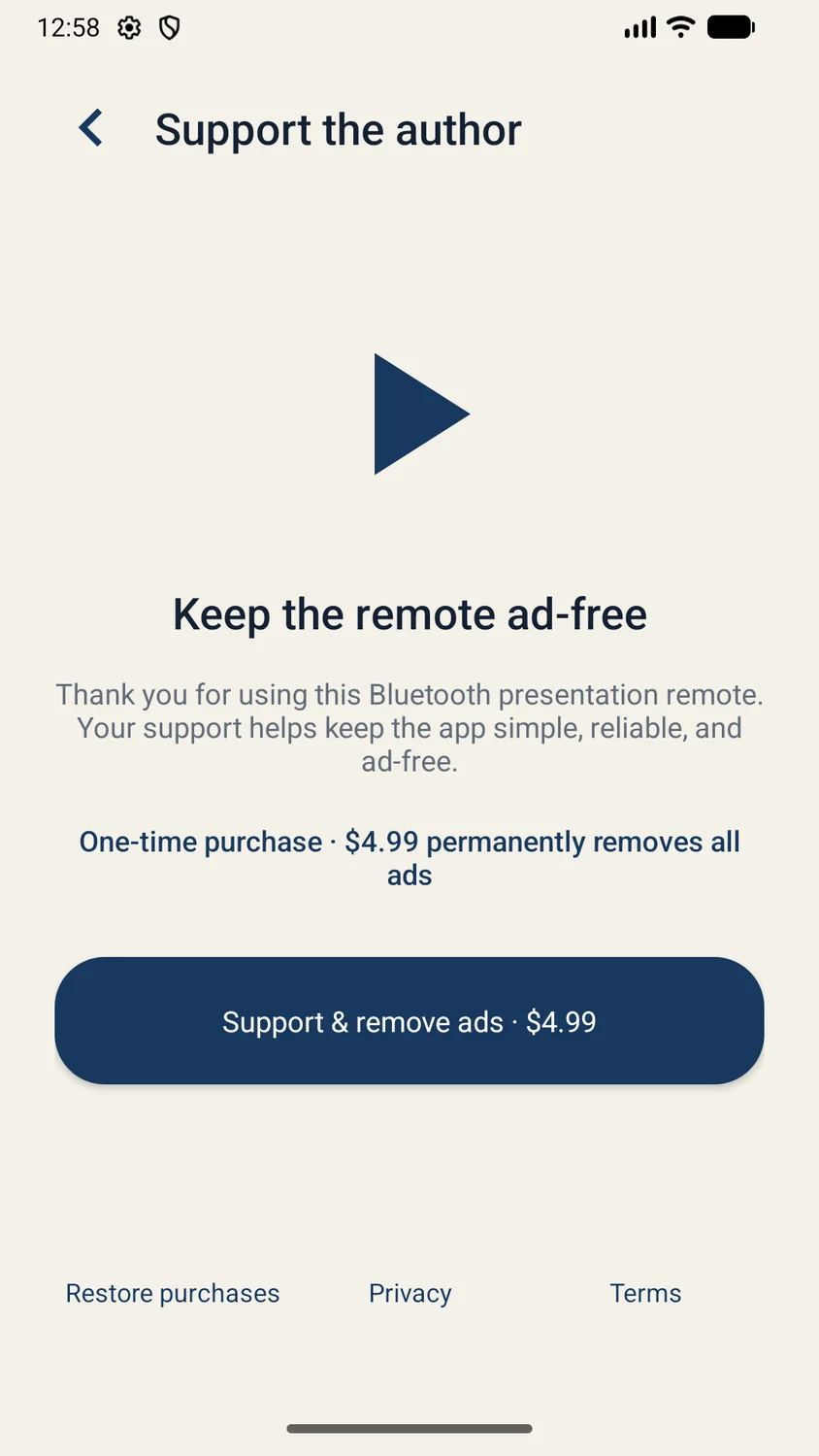 Presentation Clicker PPT Slide app screenshot 4