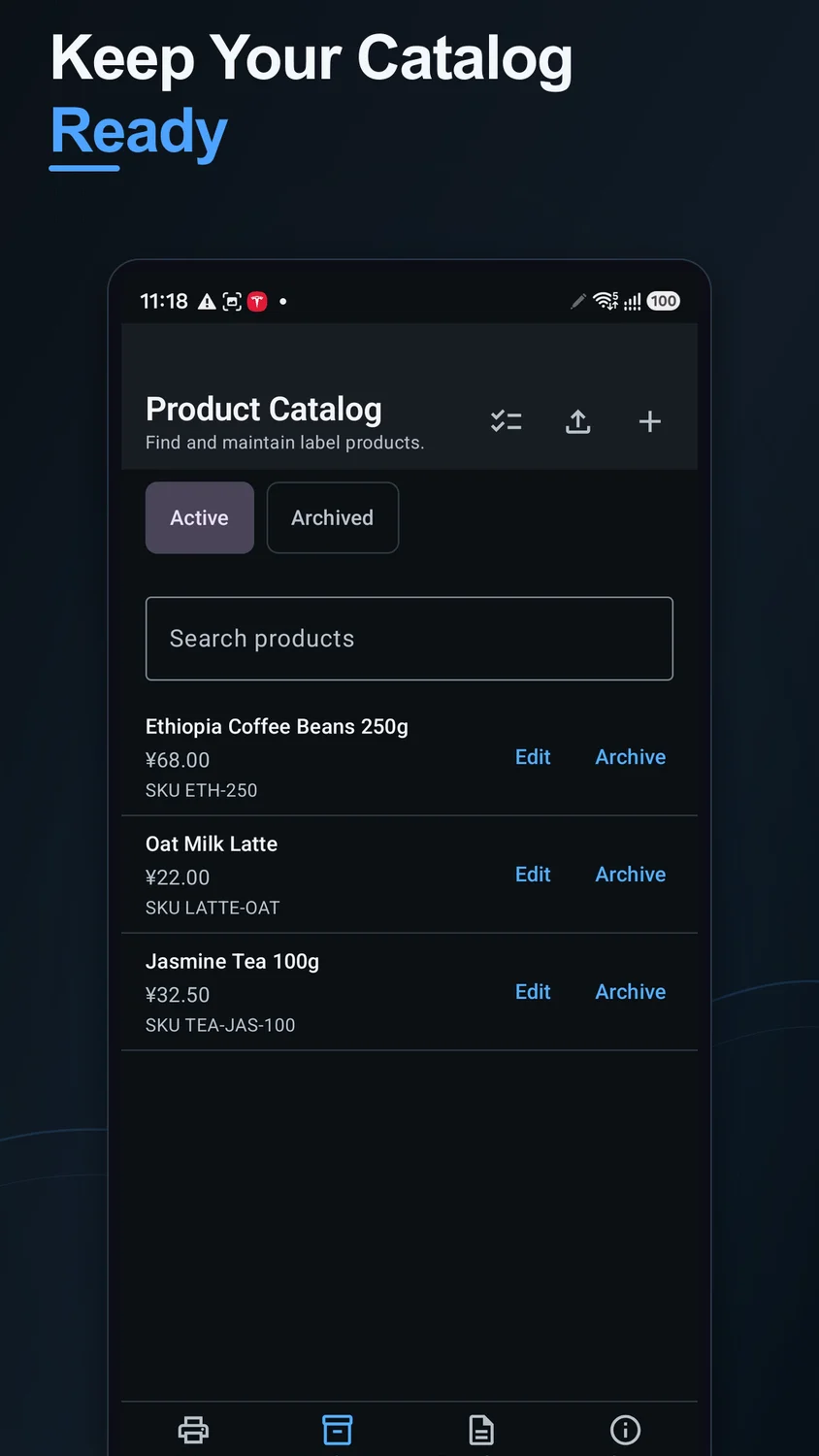 Scan Print Labels for DYMO 450 app screenshot 4